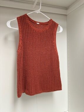 Old Navy Coral Knit Tank